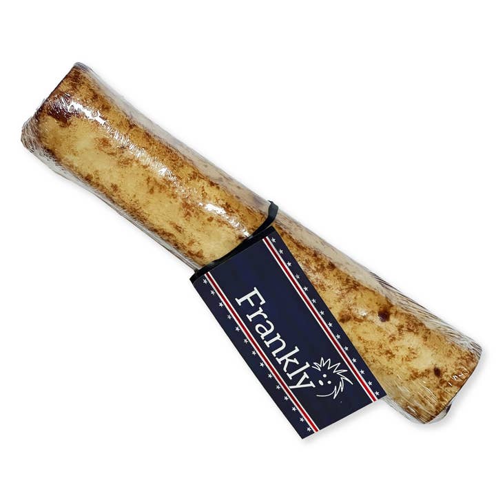 Frankly Pet - Wholesale Pet Treats - Dog - Mega Beef Collagen Retriever Roll - Peanut Butter 1ct