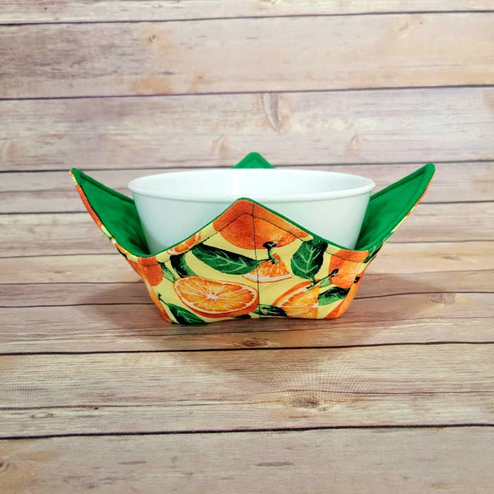 Burpie Bibs Boutique - Wholesale Oven Mitt/Pot Holder - Fruit Bowl Cozy | Lemon Cherry Strawberry Orange Hot Pad23