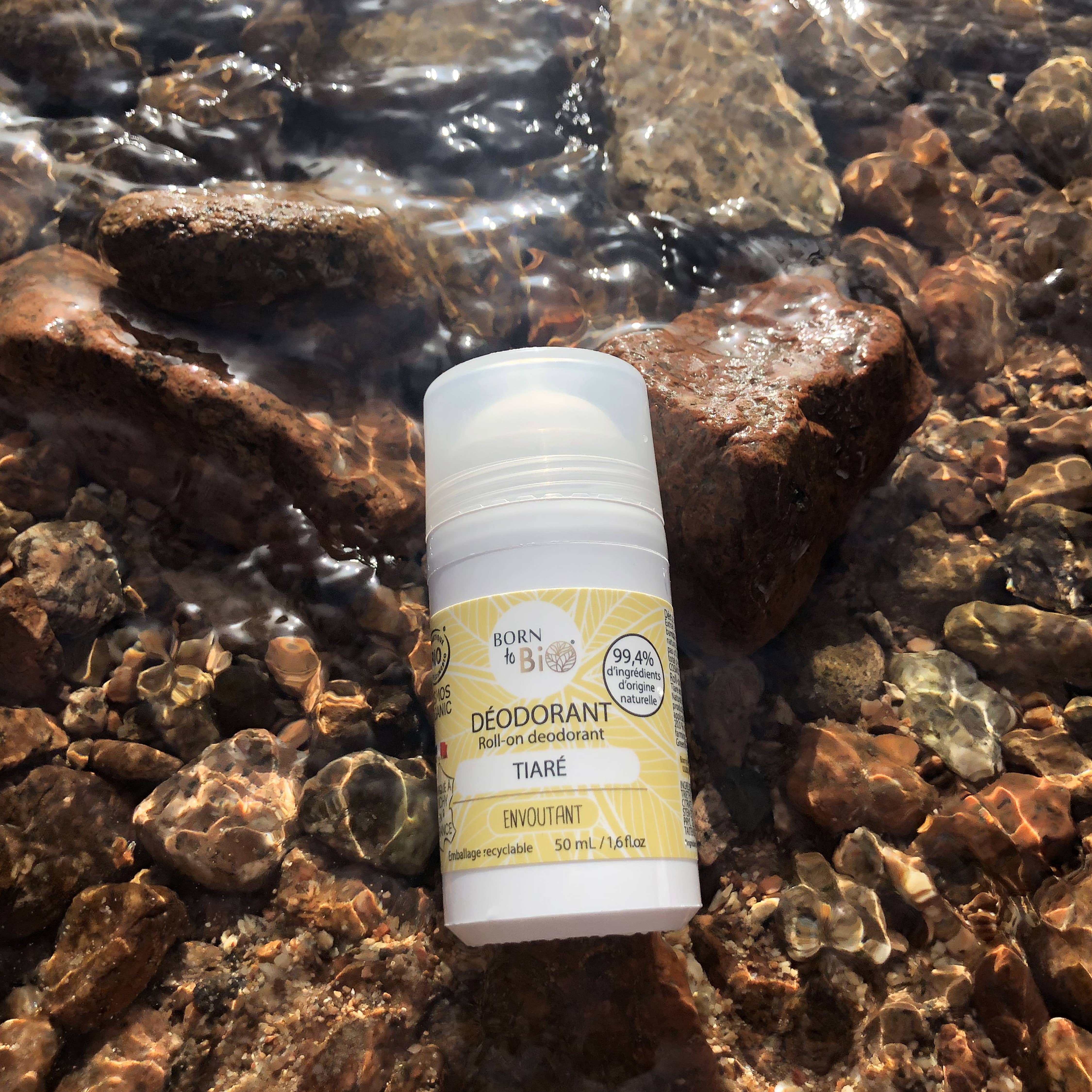 Les Laboratoires Bio Seasons – Großhandel Deo – Damen – Tiaré Bio Roll-On Deodorant – 50 ml1