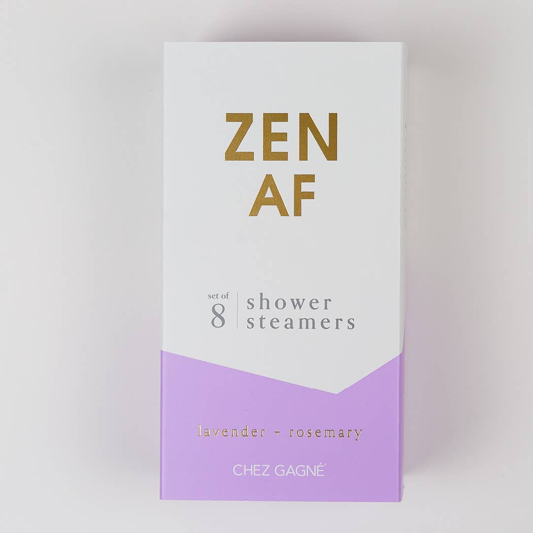Chez Gagné - Wholesale Shower Steamer/Bomb - Zen AF - Aromatherapy Shower Steamers - Lavender - Set of 817