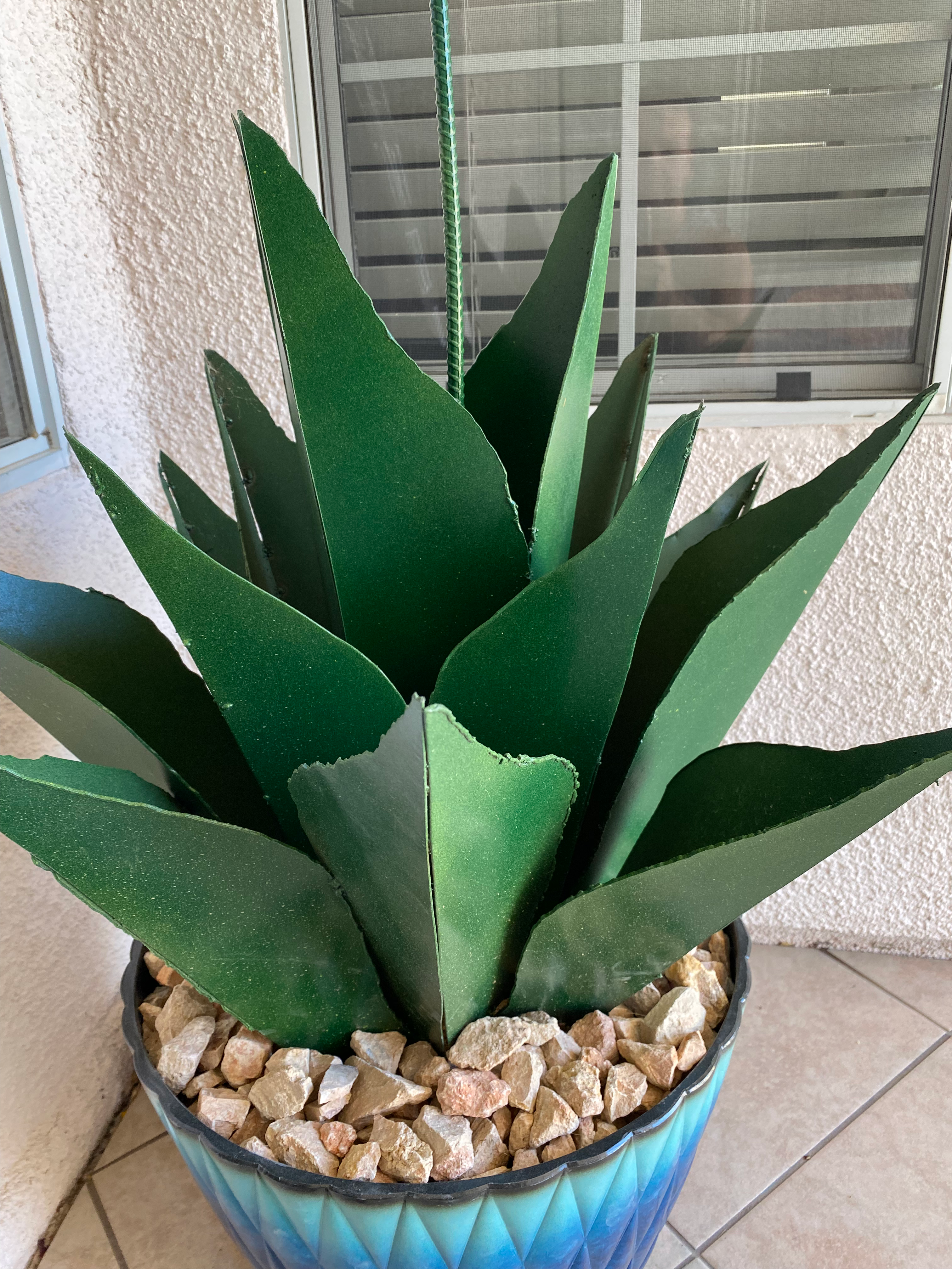 US Metal Plants - Wholesale Outdoor Ornament/Decor - Large Metal Agave2