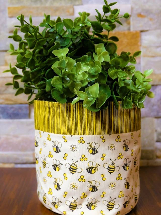 COTTON CANVAS POTCOVER 4 for wholesale by Creation Jute USA