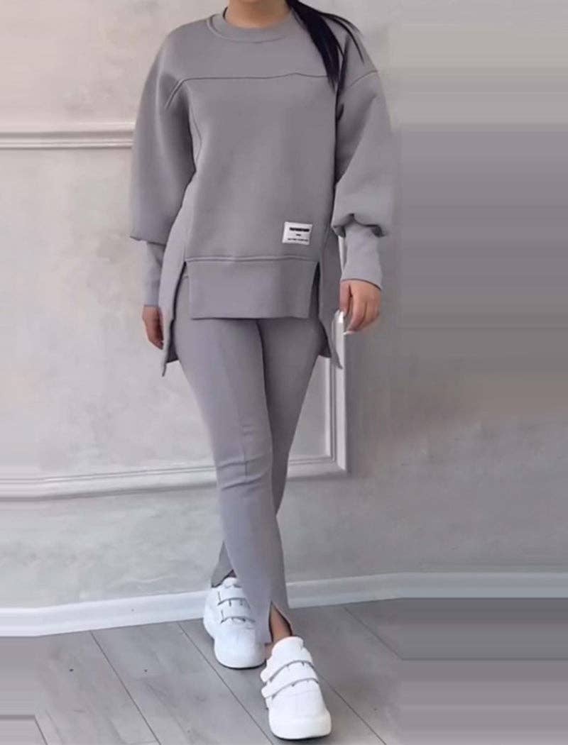 AZSHOP Trading LLC - Wholesale Lounge Set - Women's - Oversized Top and Leggings Set7