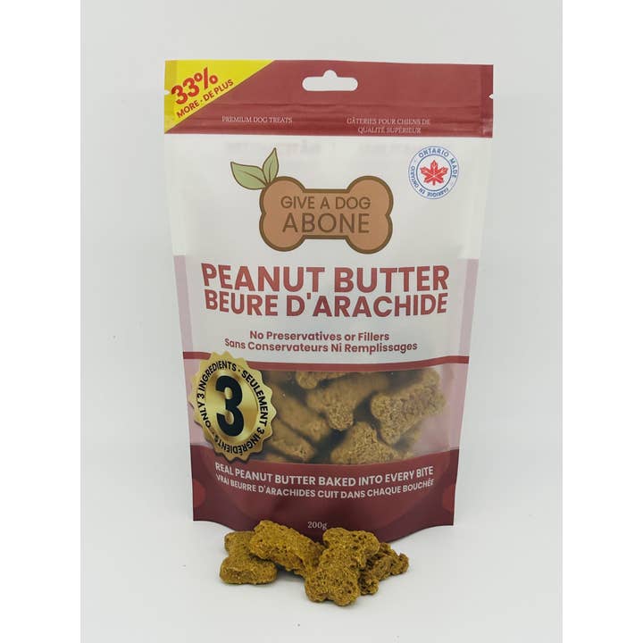 Give a Dog a Bone Pet Bakery - Wholesale Pet Treats - Dog - Peanut Butter Dog Treats