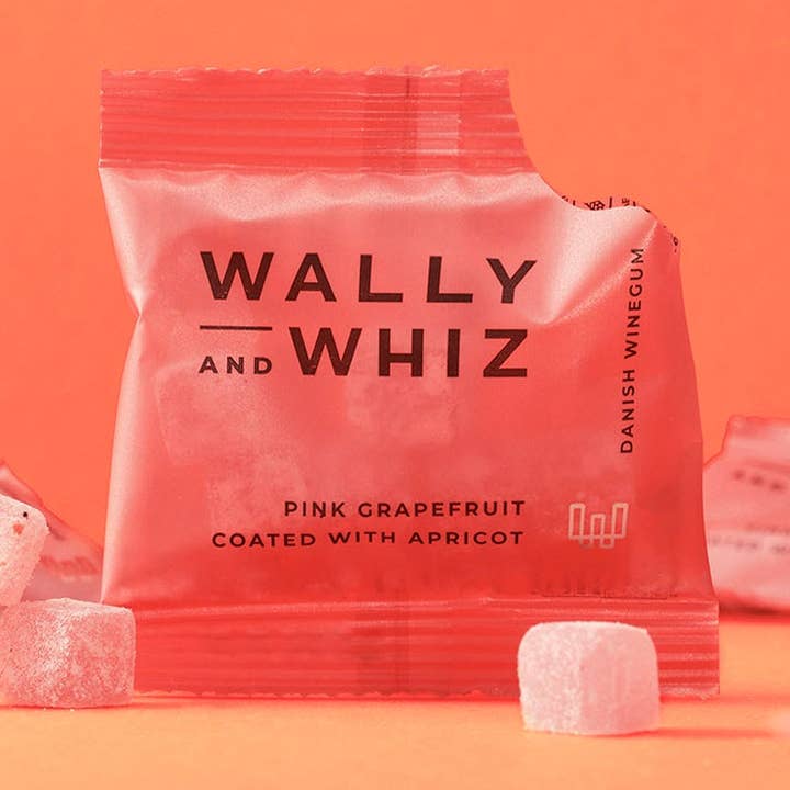 Pink grapefruit with apricot - 125 bags, 1.375g for wholesale by Wally and Whiz