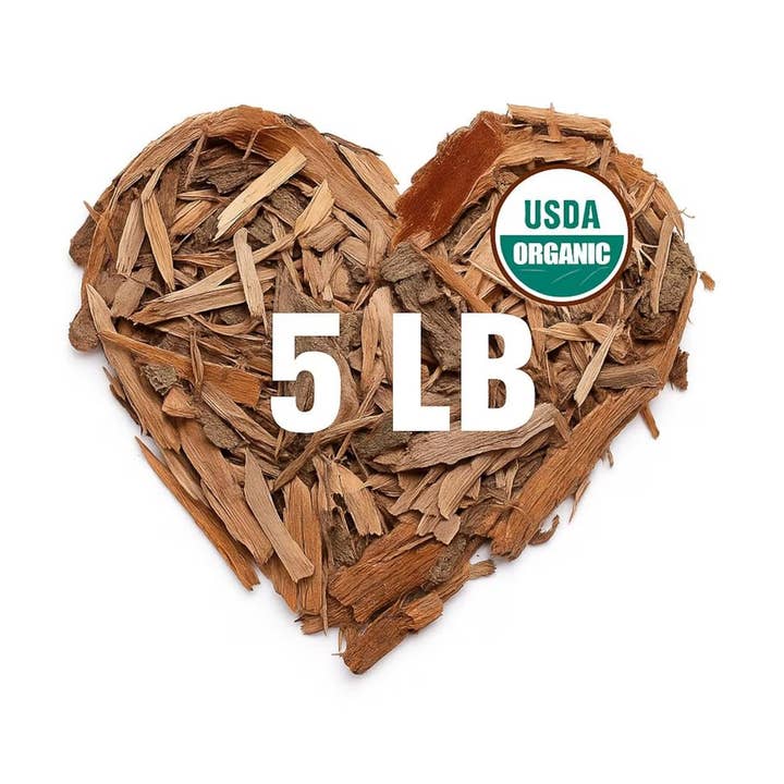 Écorce de saule blanc biologique (Salix alba) – 5 lb en vrac pour la vente par Zhivana Organics