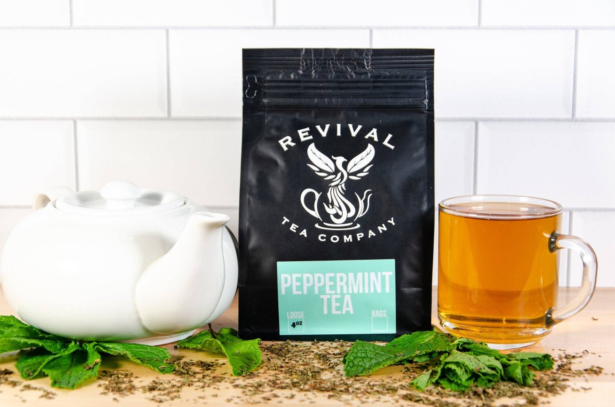 Revival Tea Company - Wholesale Loose Tea - Peppermint Leaf1