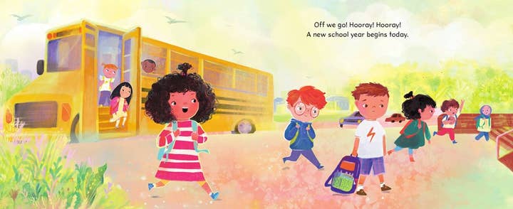 HarperCollins - Wholesale Preschool Book (3-5) - First Day, Hooray! : June Sobel1