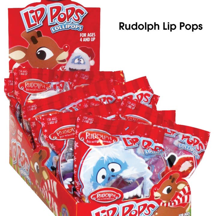 Gotta Get It Gifts - Wholesale Hard Candy - Rudolph Lip Pops