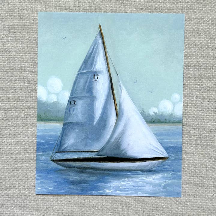 sophie wyatt studio. - Wholesale Art Print - "Mainsail" Fine Art Print0