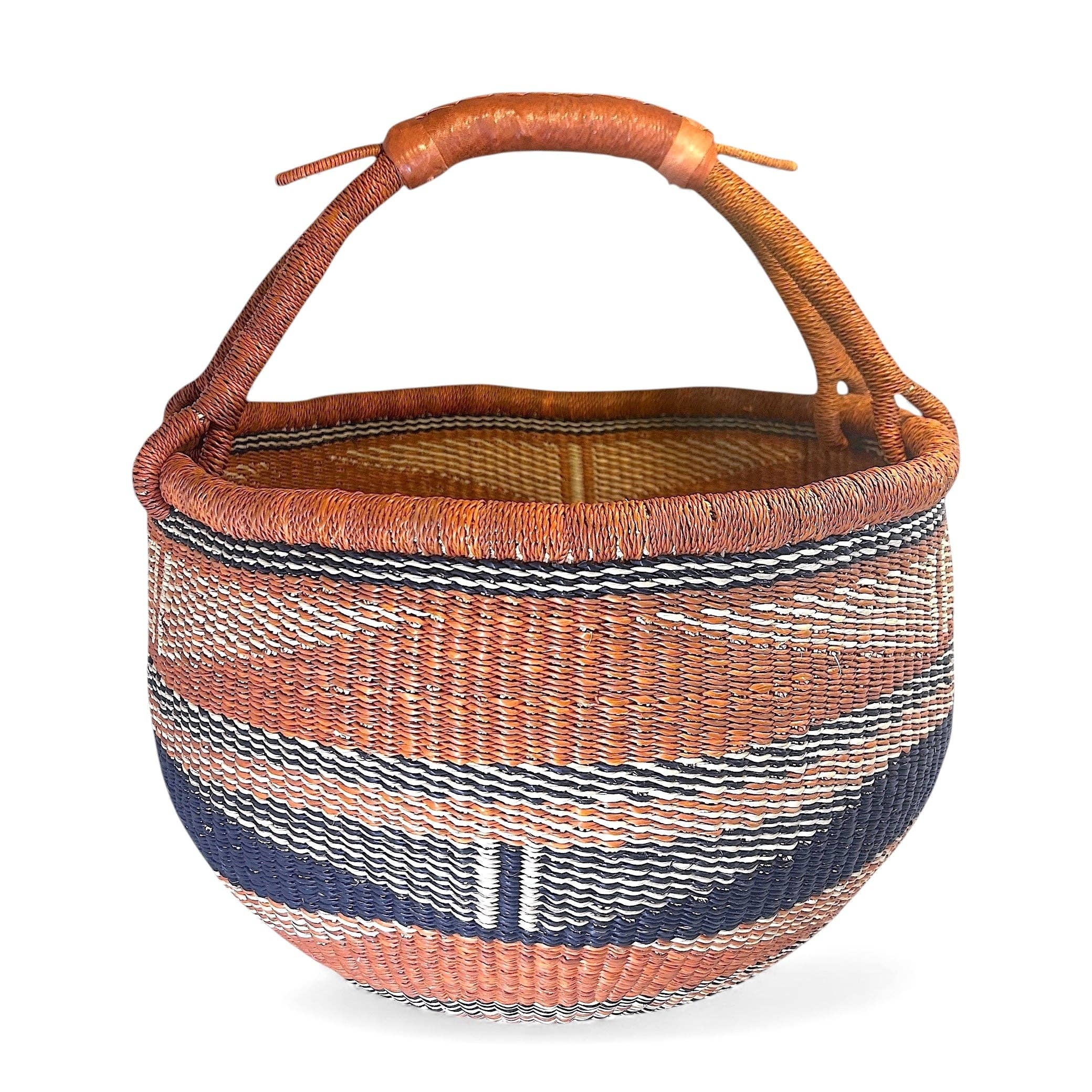 Ti-a Woven Goods - Wholesale Basket - Round Storage Basket12