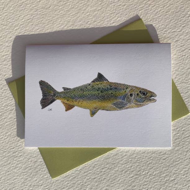 Coastal Beach Notecards: Laksefisk for engroshandel hos JAKE & META