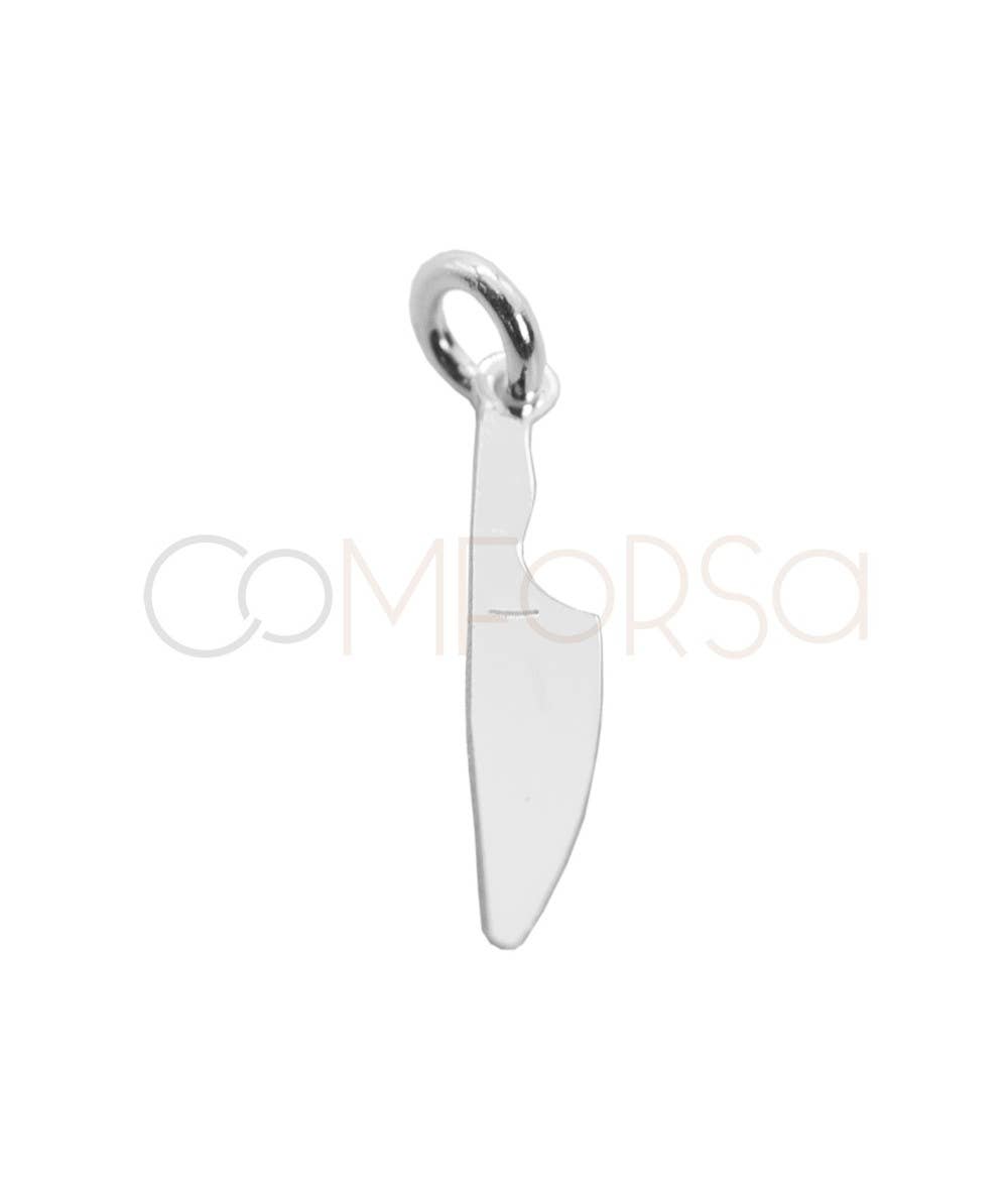 COM FORSA SL – Großhandel Individueller Charm/Anhänger – Mini-Messeranhänger, 5 x 15 mm, 925er-Silber1