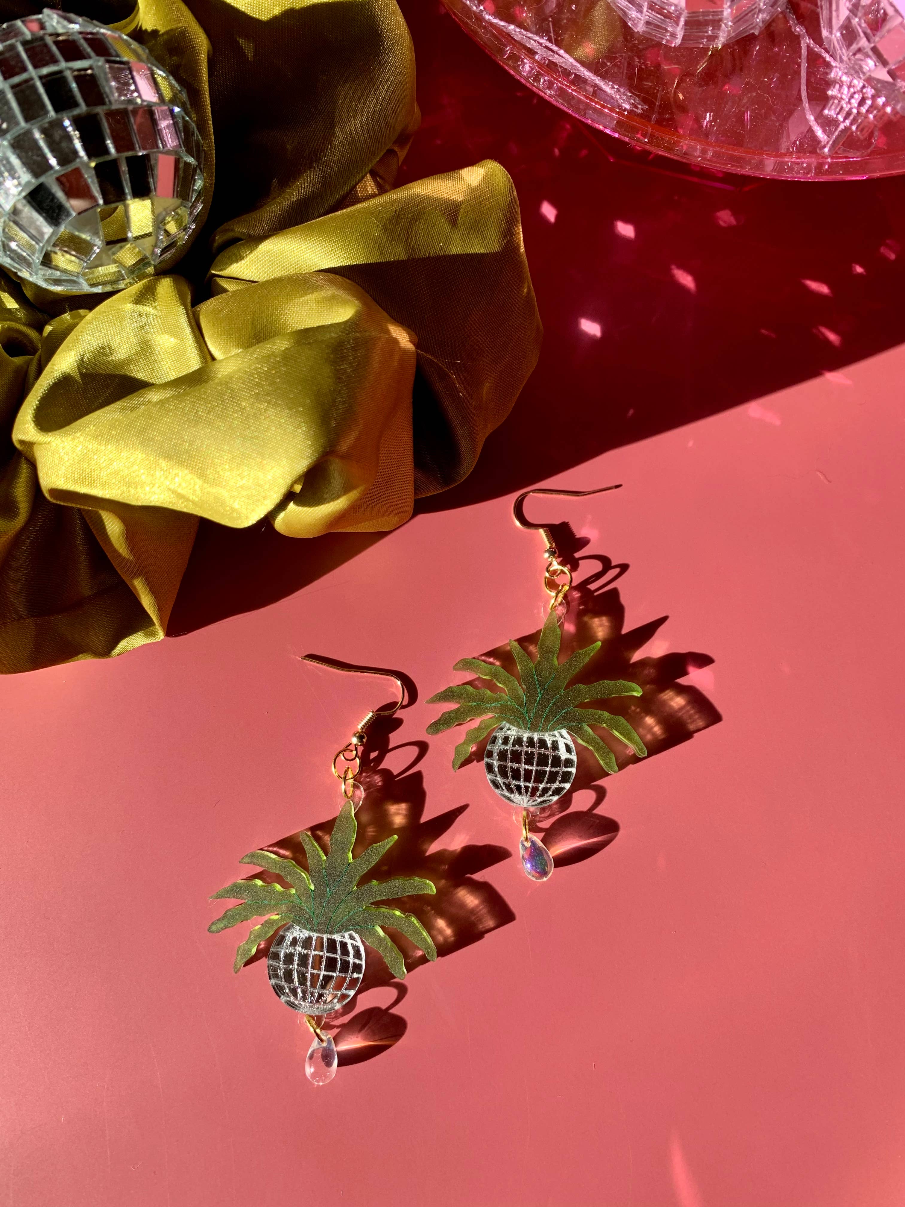 Not Picasso - Vente Boucles d'oreilles pendantes - Jardinières Disco Ball