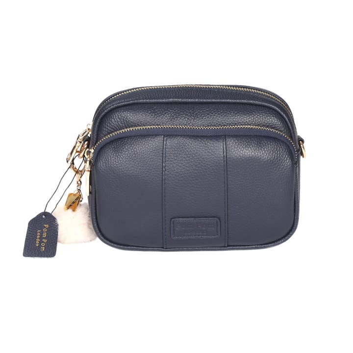 Borsa Originale Blu Navy & Accessori per la vendita all'ingrosso da parte di Pom Pom London
