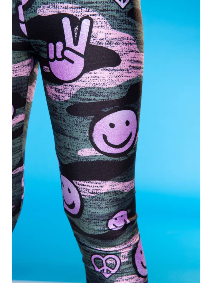 PixieLane - Wholesale Fashion Leggings - Kids - High Shine Long Legging48