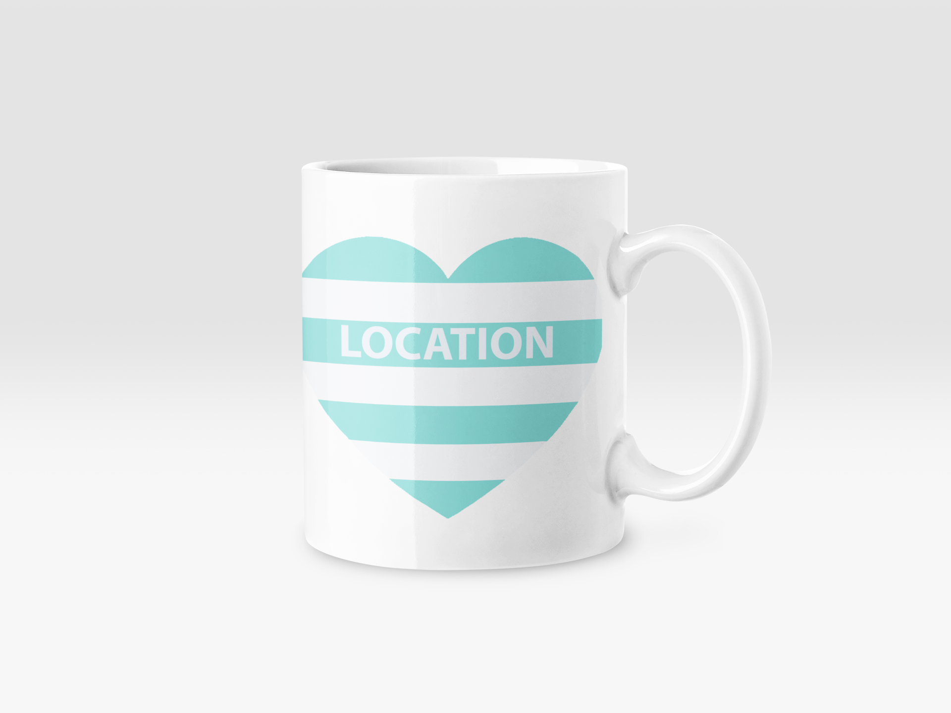 Betty Boyns Designs - Wholesale Coffee Mug - HEART MY LOCATION MUG
Request any of our location images7