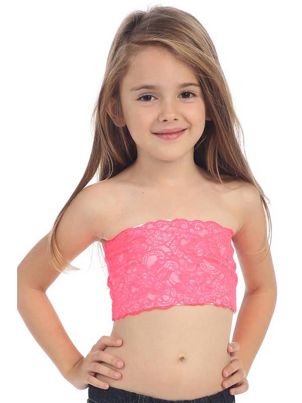 KurveShop - Wholesale Tank Top - Kids - KIDS LACE TUBE TOP1