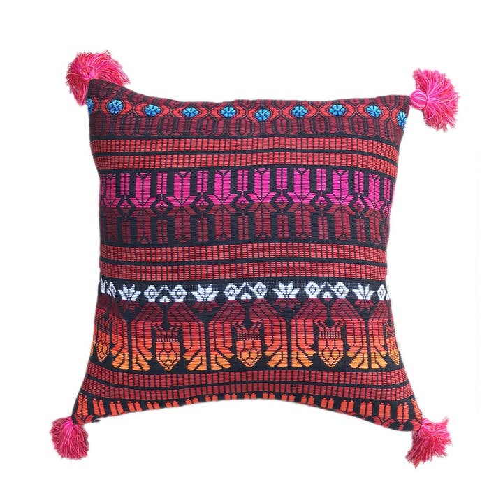 Upavim Crafts - Wholesale Throw/Decorative Pillow - Guatemalan Brocade Throw Pillow6