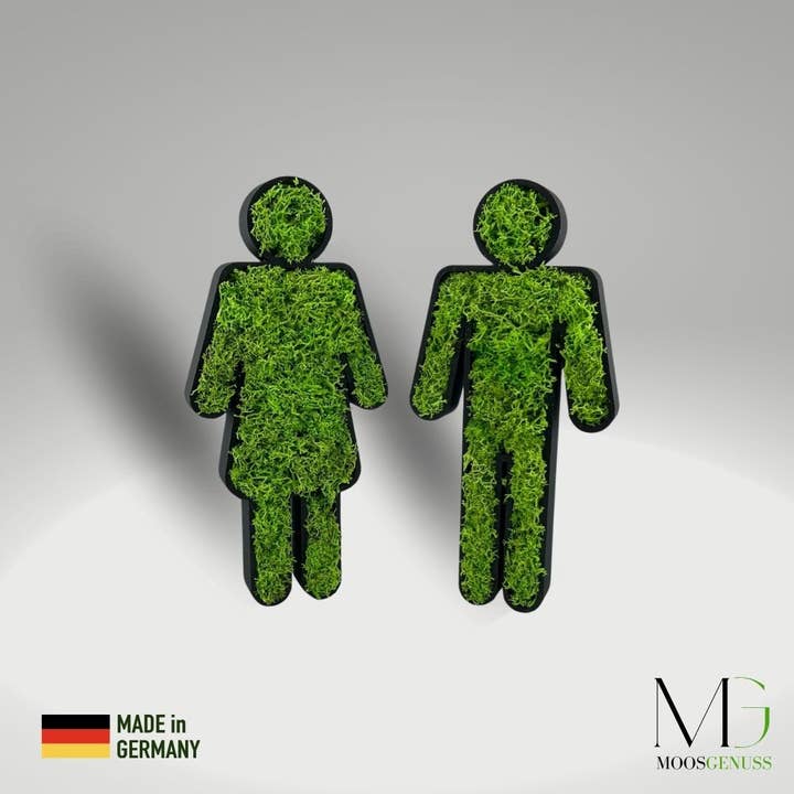 Moos Paar aus konservierten Moos für den Großhandel von Moosgenuss