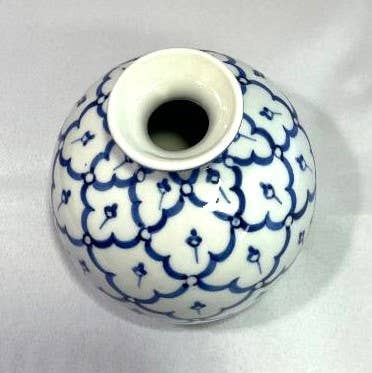 Sea Island Imports, Inc. - Wholesale Vase - Vase, Round  Baseball2