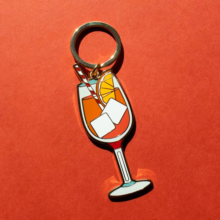 Aperol Spritz Keychain for wholesale by Love & Victory