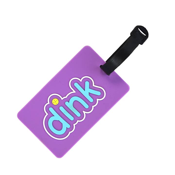 Pickleball Bag Tag - Pickleball Dink for wholesale by Racquet Inc