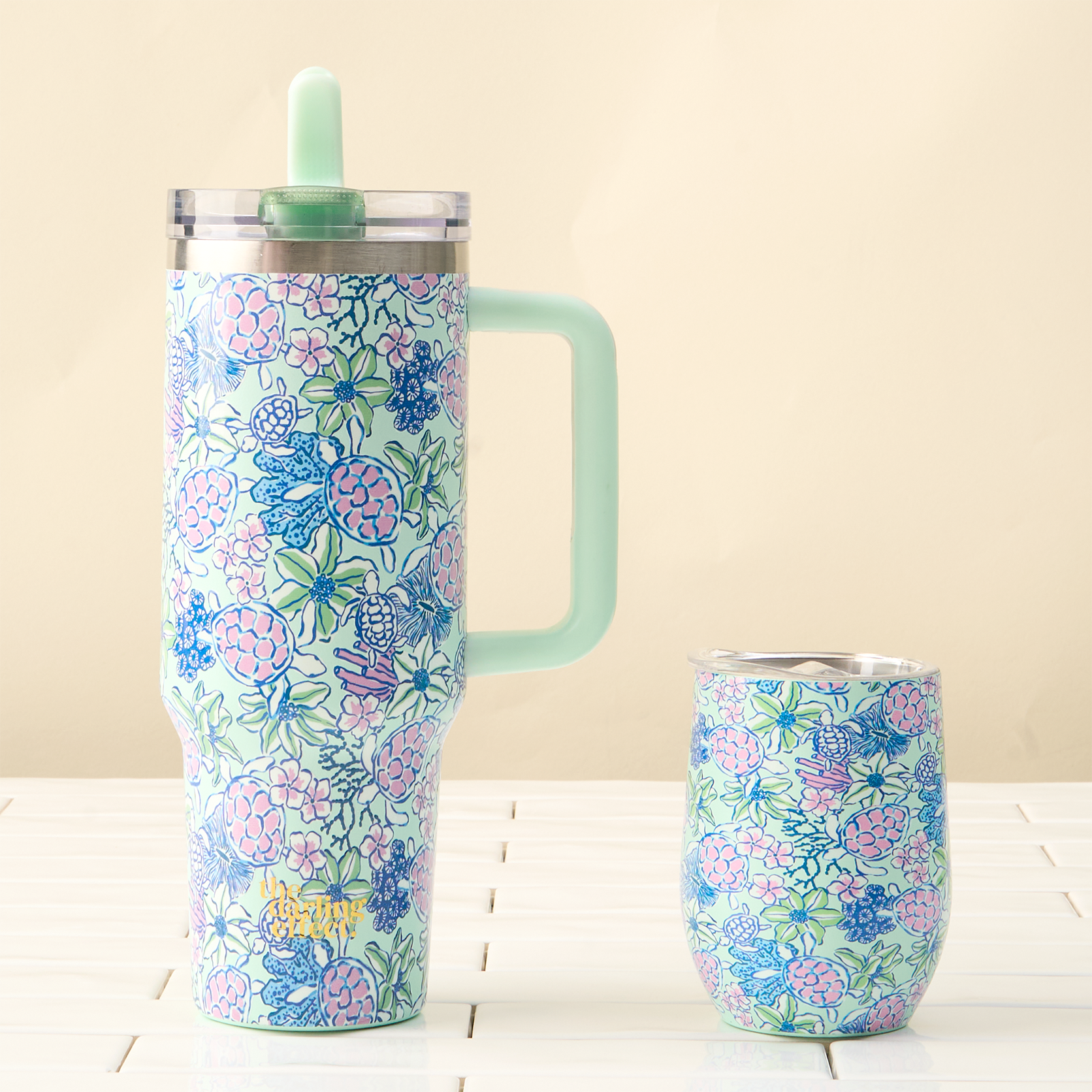 The Darling Effect - Wholesale Insulated Mug/Tumbler - Wine Tumbler-Coastal Cove3