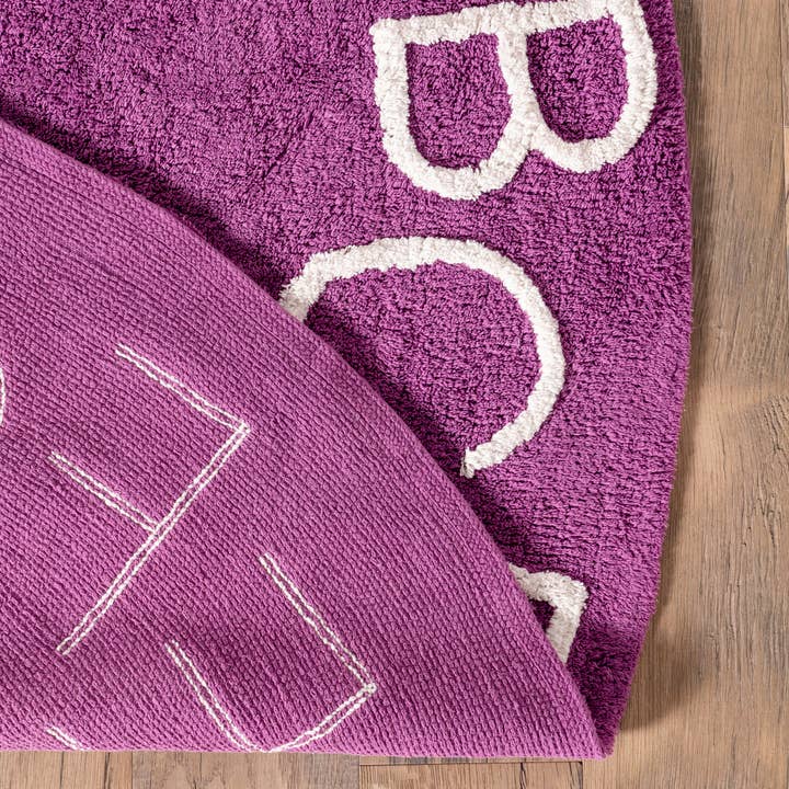 nuLOOM - Wholesale Area Rug - Kids & Baby - Kids Washable Round Alphabet Rug66
