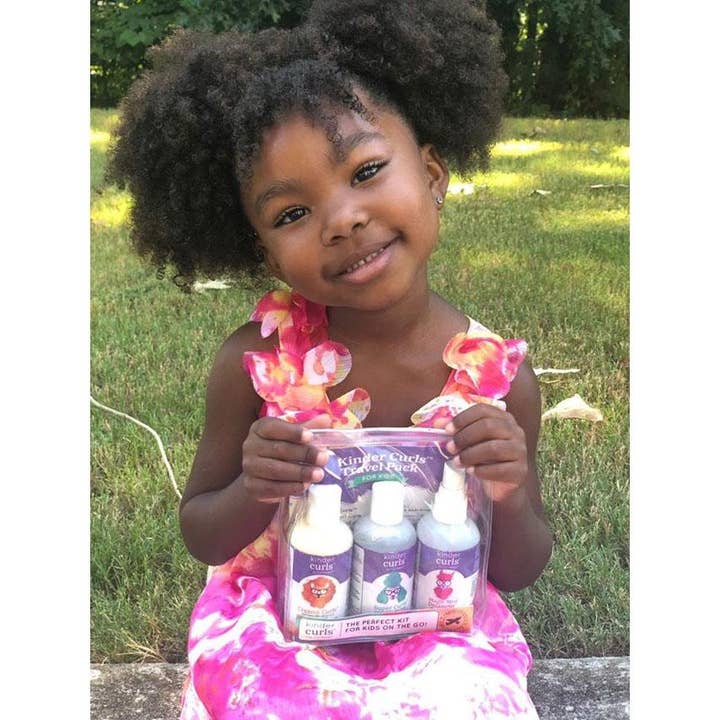 CurlKeeper - Wholesale Haircare Set/Kit - Kinder Curls Travel Set 3.38oz (3 pack)7