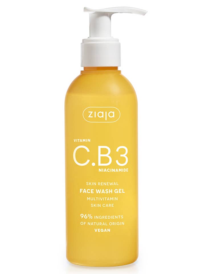 Ziaja Vitamin C.B3 Niacinamide Cleansing Gel 190ml for wholesale by Ziaja
