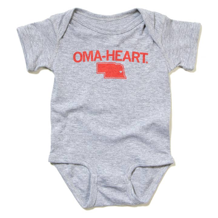 Oma-Hjerte Onesie for engroshandel hos RAYGUN