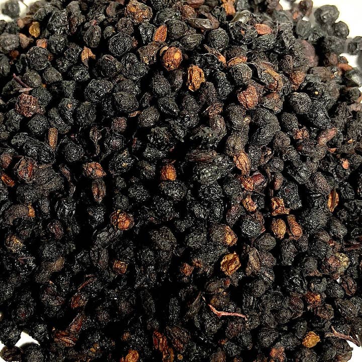 Organic Botanicals - Wholesale Herbs - Elder (Sambucus nigra) Berries, Whole, Certified Organic0
