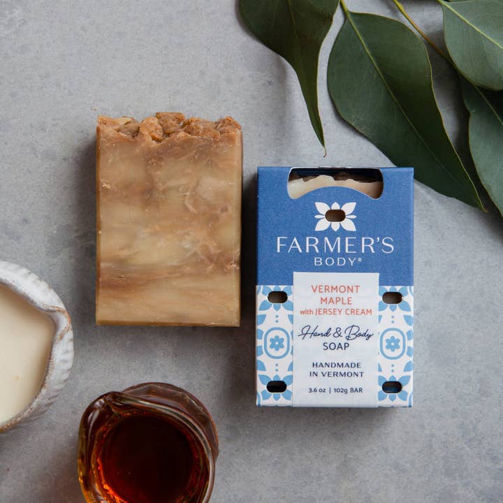 Vermont Maple with Jersey Cream Bar Soap Vermont Maple with Jersey Cream Bar Soap