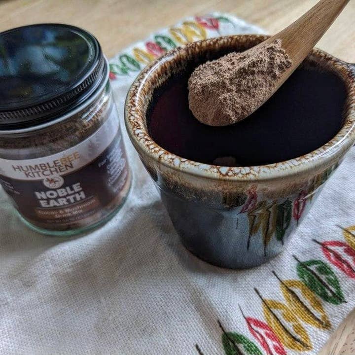 Noble Earth-Cocoa Mushroom Drink for wholesale by HumbleBee Kitchen