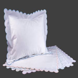 How to Make Scalloped Edged Pillow Cases 