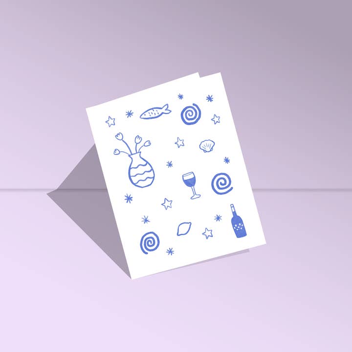 Allison Poplett - Wholesale Everyday Greeting Card - Summer Table Card2