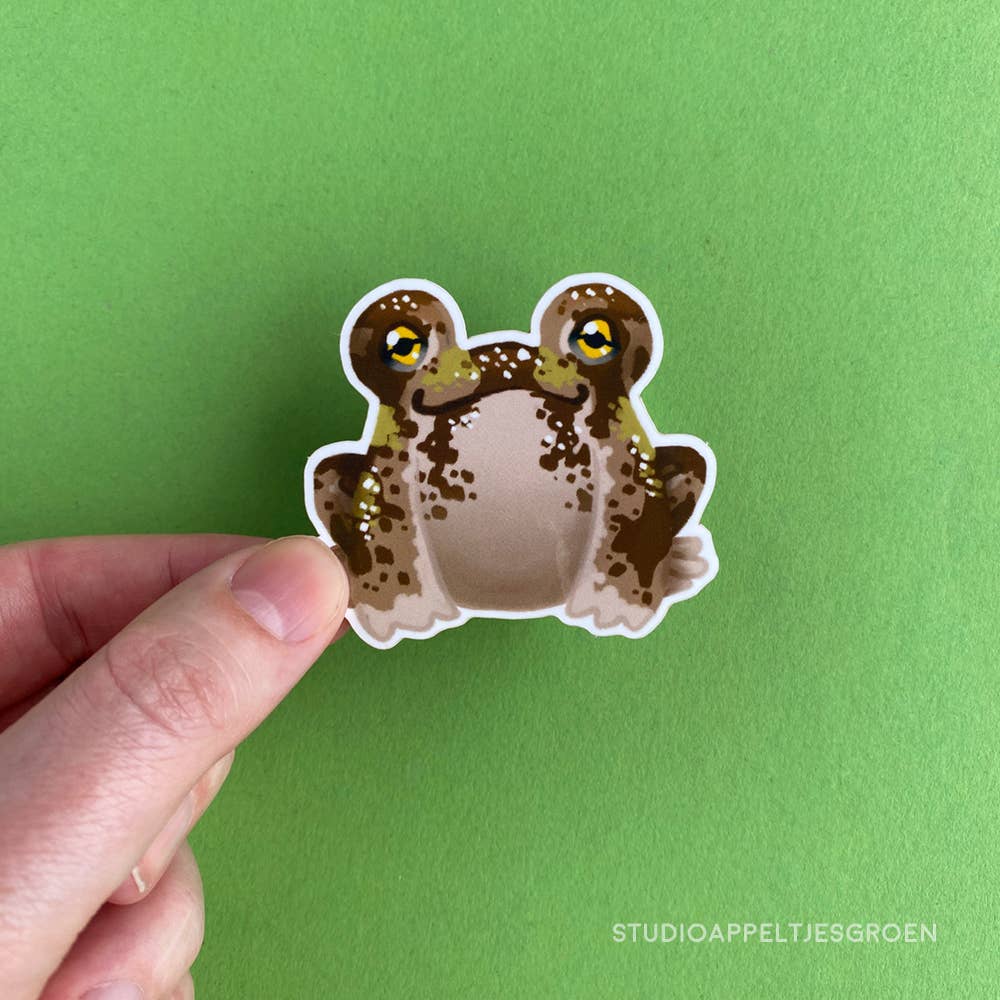 Studio Appeltjesgroen - Wholesale Sticker - Desert Rain Frog  vinyl sticker1