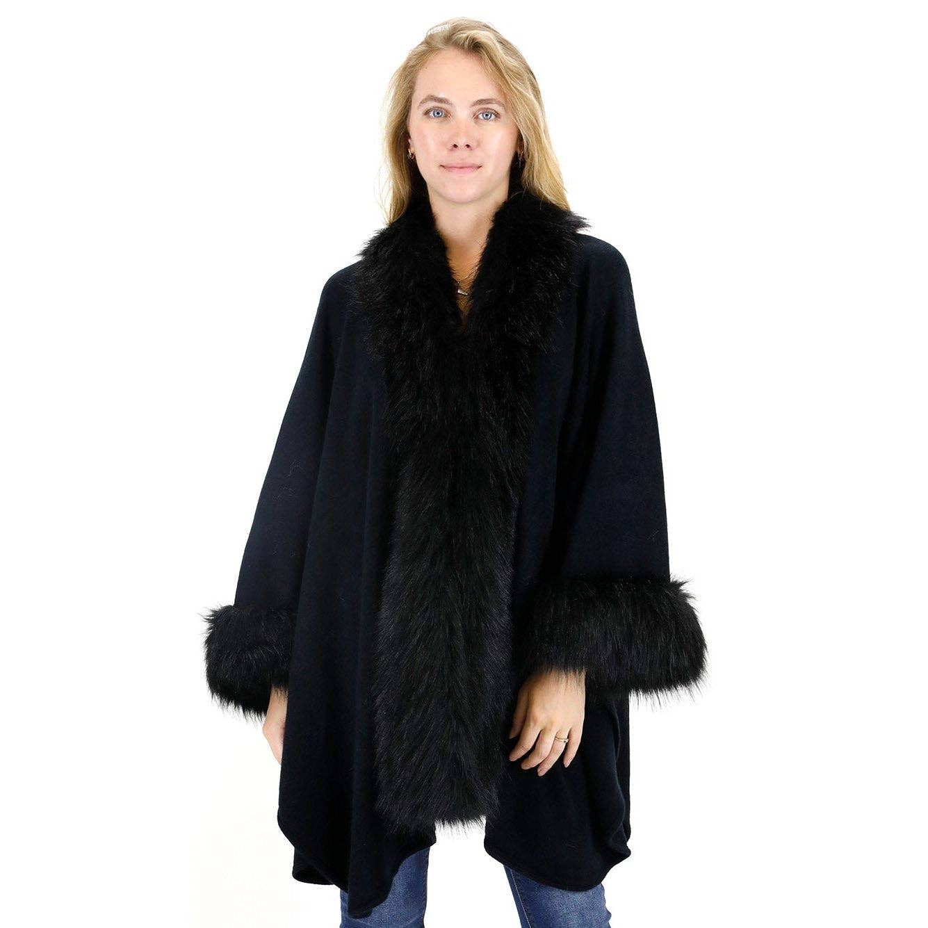 TAPA fashion – wholesale Päls/fuskpäls - Dam – Päls Sjal Lång SH921 (2ST)5
