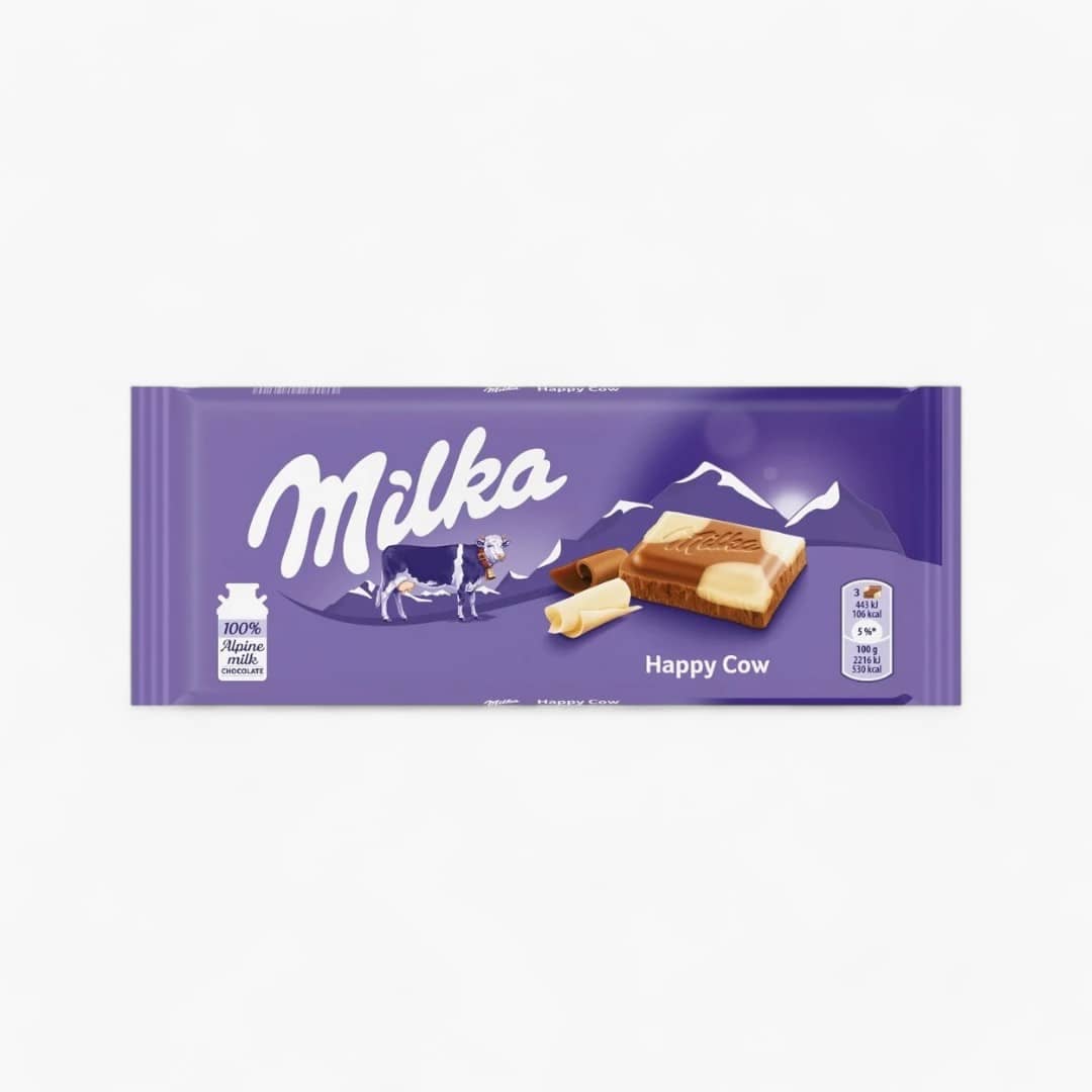 L&F Universal Goods - Wholesale Chocolate Bar - Milka Cow Spot 23/100G0