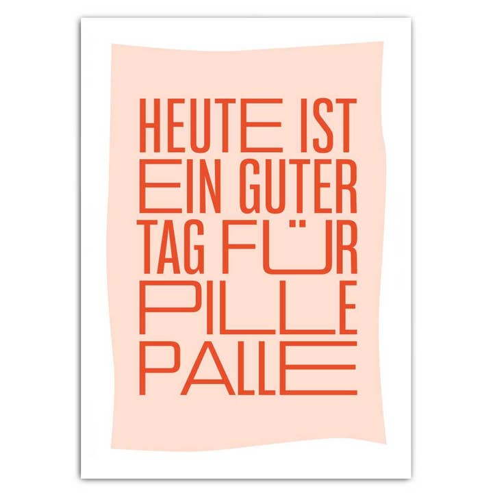 Cartão postal, hoje é um bom dia para se cuidar por atacado de Fritzante