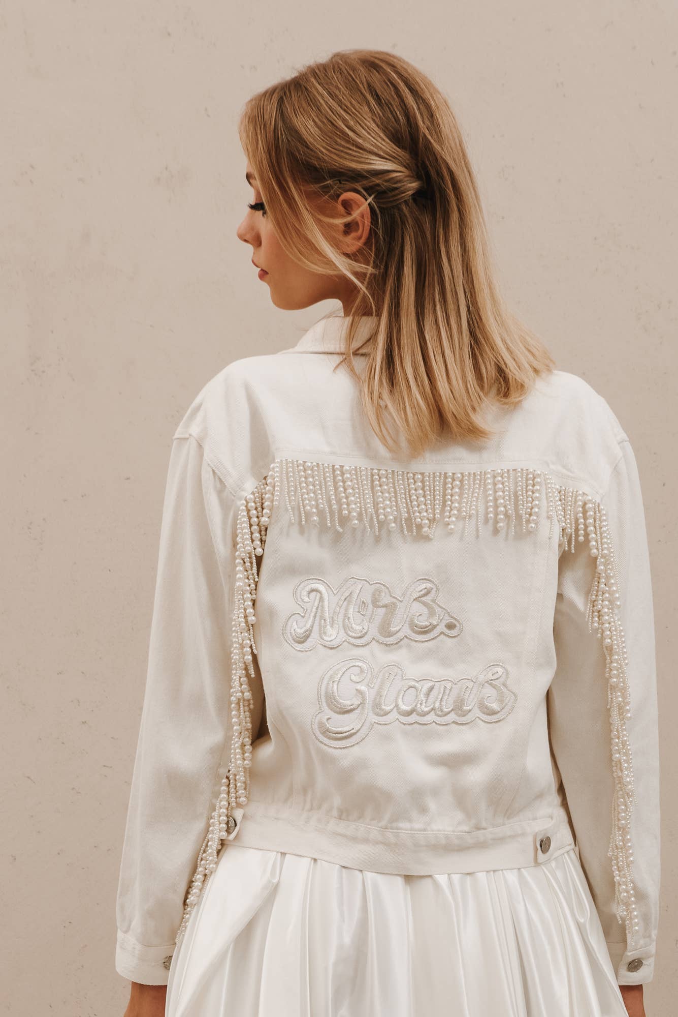 Heirloom Bridal Company – wholesale Jacket – Women's – Pearl Fringe Jacket2