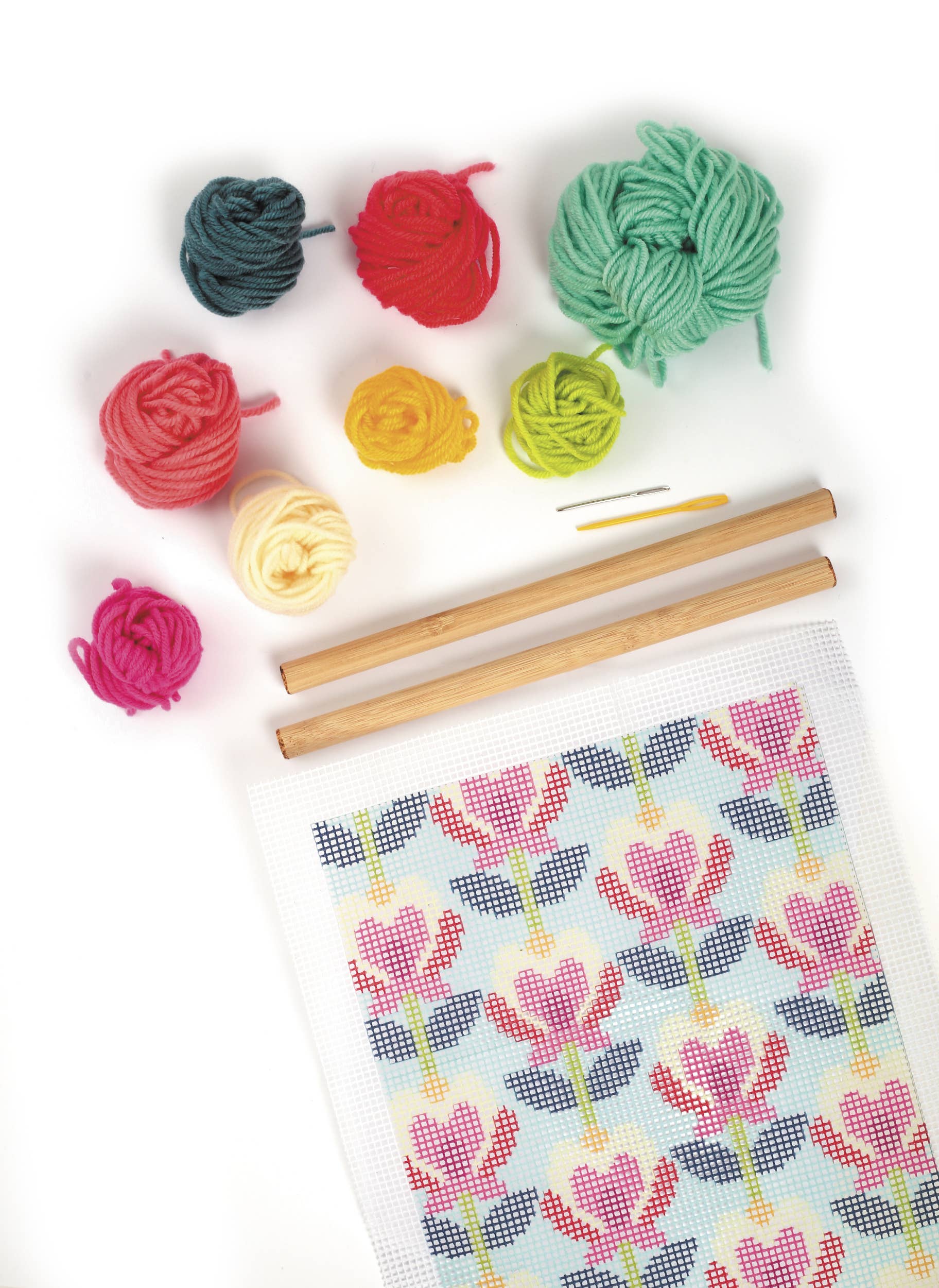 Graine Créative - Wholesale DIY Craft Kit - LOTUS FLOWER CANVAS KIT7