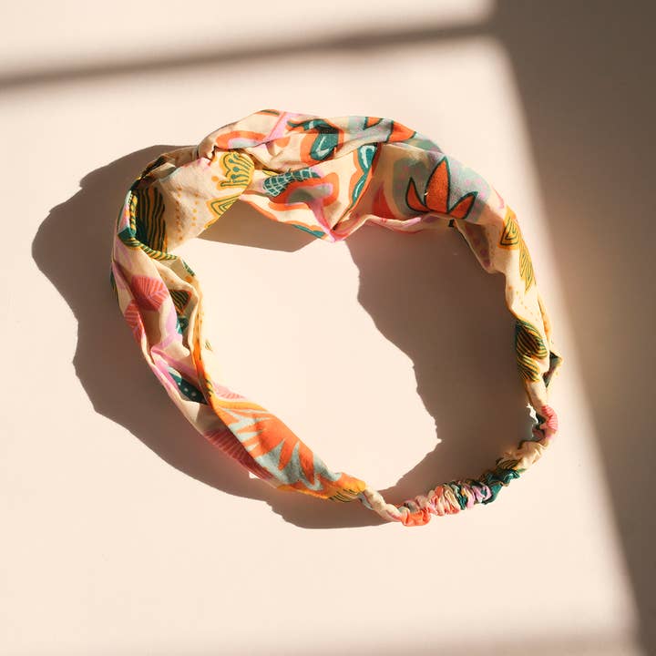 Handker Bandanas - Wholesale Fashion Headband - Women's - Ingrid Cotton Headband2