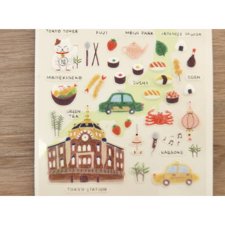 Suatelier design - Wholesale Sticker - Daily in Tokyo2