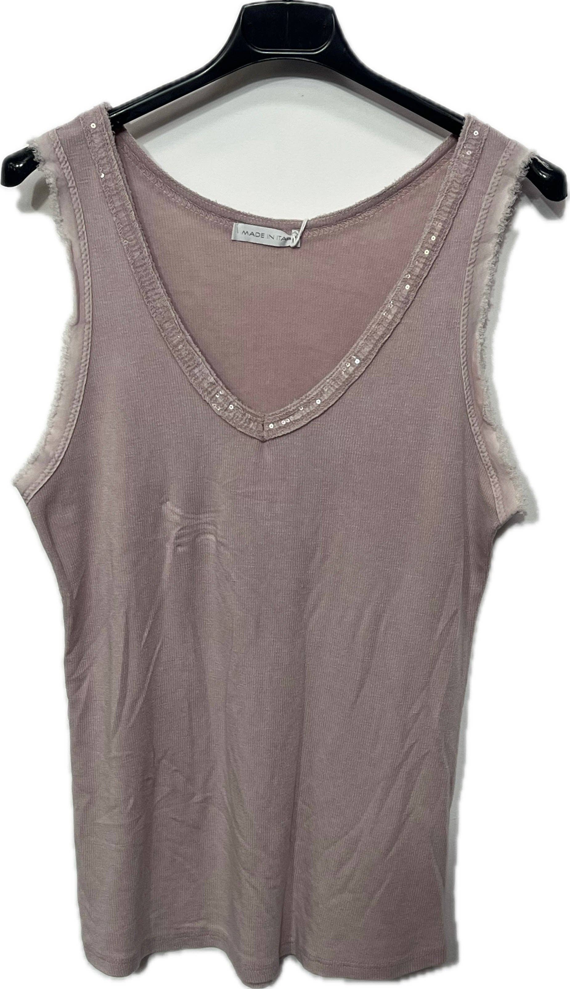 Marisima by Urban Mangoz – Tops – Mulher por atacado – Tops de Alças com Decote em V e Lantejoulas24