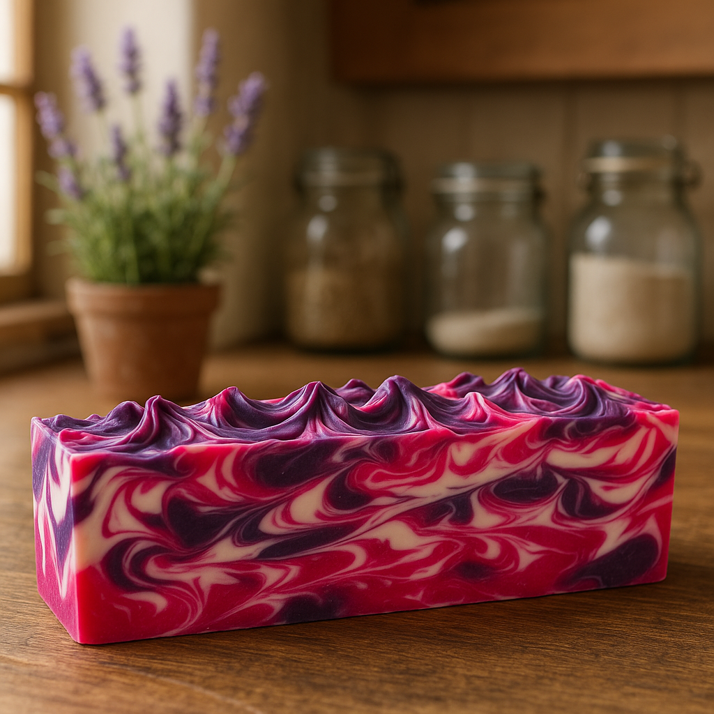DeShawn Marie Soap Boutique - Wholesale Bar Soap - Lavender Crush 3.5 LB Soap Loaf2