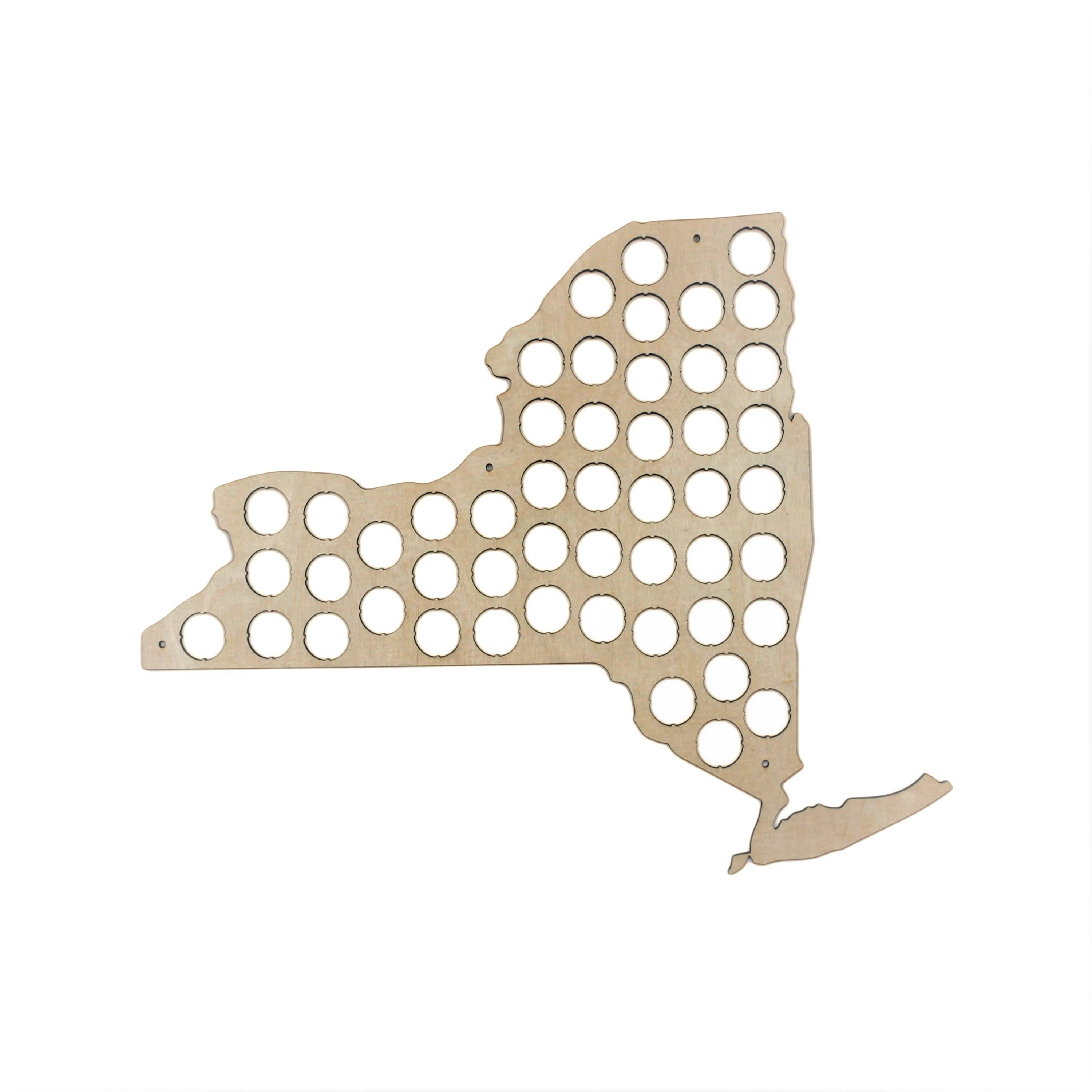 Torched Products – Engroshandel 3D-vægkunst – Mænds gave tilstand øl cap kort - Beer Cap Collector/Display31