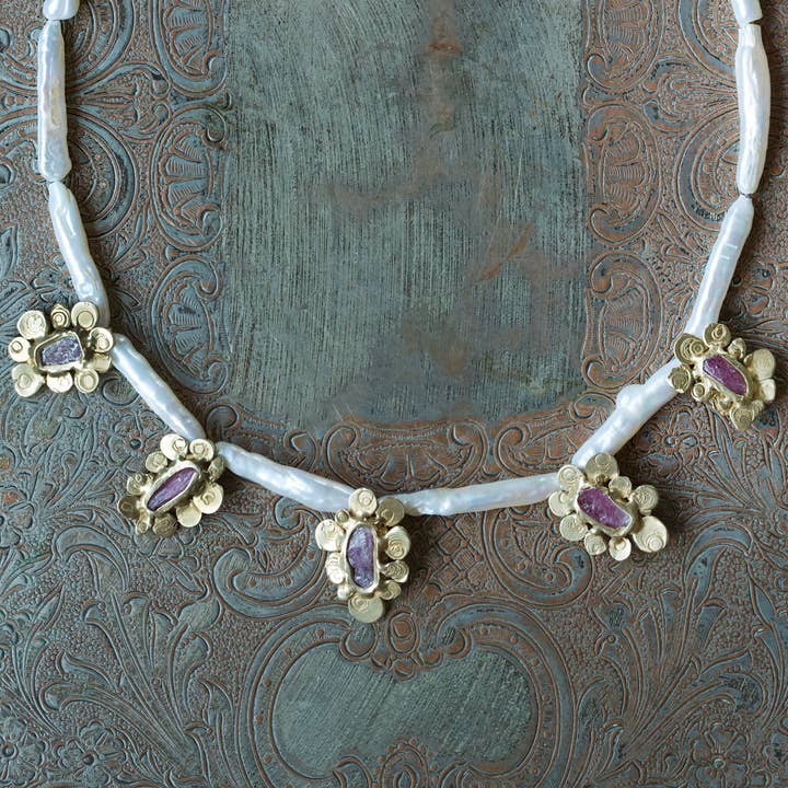 Vanity Necklace for wholesale by Emilie Shapiro Jewelry