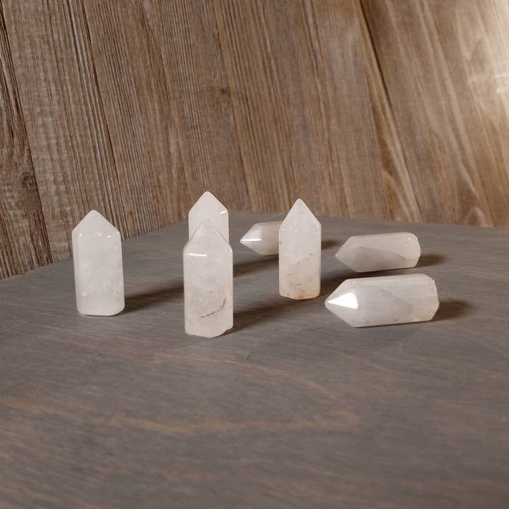 Keystone Crystals - Vente Pierre et cristal de spiritualité - Obélisque Trapu en Pierre Précieuse – Petite Tour en Cristal Sculpté27